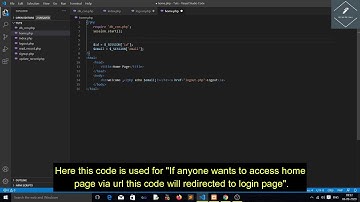 HOW TO LOGOUT USING PHP AFTER LOGGING | RESTRICT URL ACCESS WITHOUT AUTHENTICATION