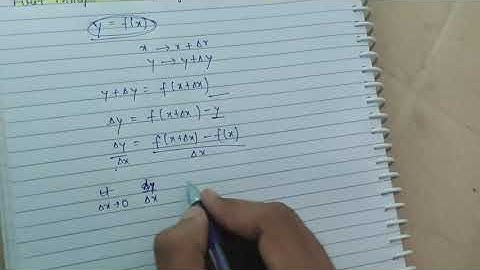 First principle method of differentiation or ab-initio method ..❤️🔥🙏👍