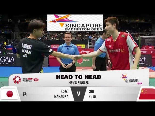 SINGAPORE Open | Kodai Naraoka(JPN) vs Shi Yuqi(CHN) | Great Game WOW! Throwback 2023 class=