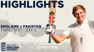 Day 2 Highlights | Crawley Scores Huge Double Ton & Buttler 152 | England v Pakistan 3rd Test 2020