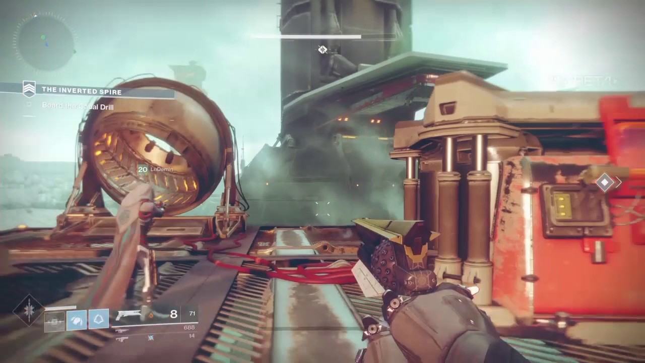 Destiny 2 Beta: Inverted Spire w/ random Hunter fireteam.