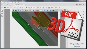 Skola IronCAD - Export do 3D PDF