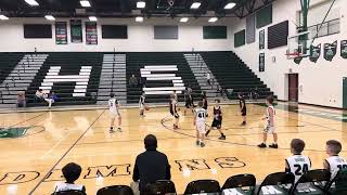 9  year old draining a long 3 pointer!