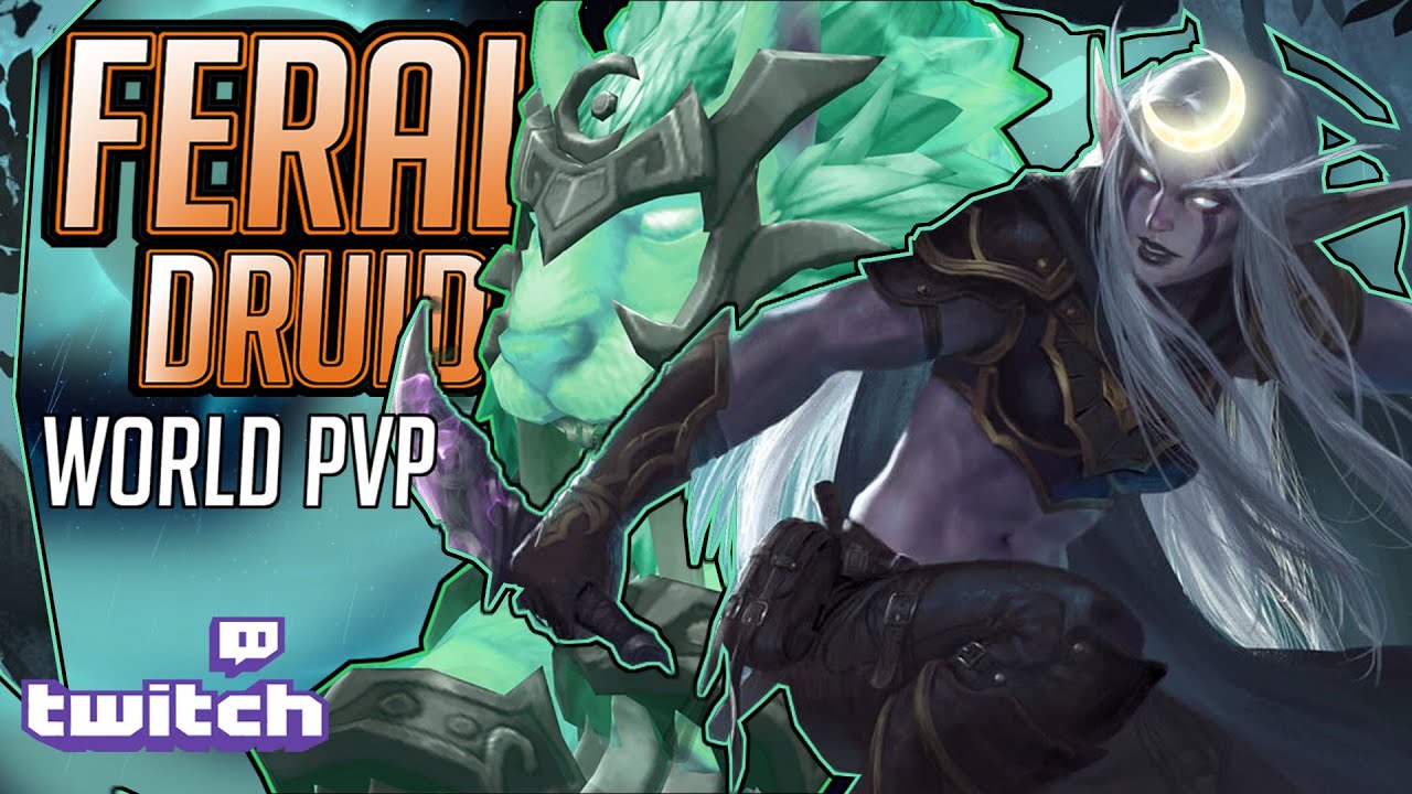 The Second I Switched Night Elf... A Ret Paladin was Waiting  | Feral Druid   |  World PVP