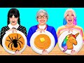 Reto De Cocina Wednesday vs Abuela | Deliciosas Recetas de Fun Fun Challenge