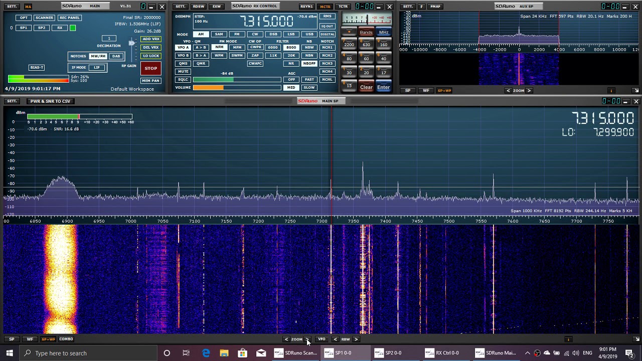 Voice of Vietnam via WHRI with ID of both stations A19 7315 kHz