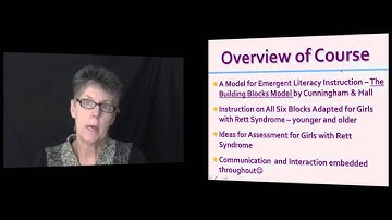 EMERGENT LITERACY FOR GIRLS WITH RETT SYNDROME: PART 1 by Susan Norwell - PREVIEW