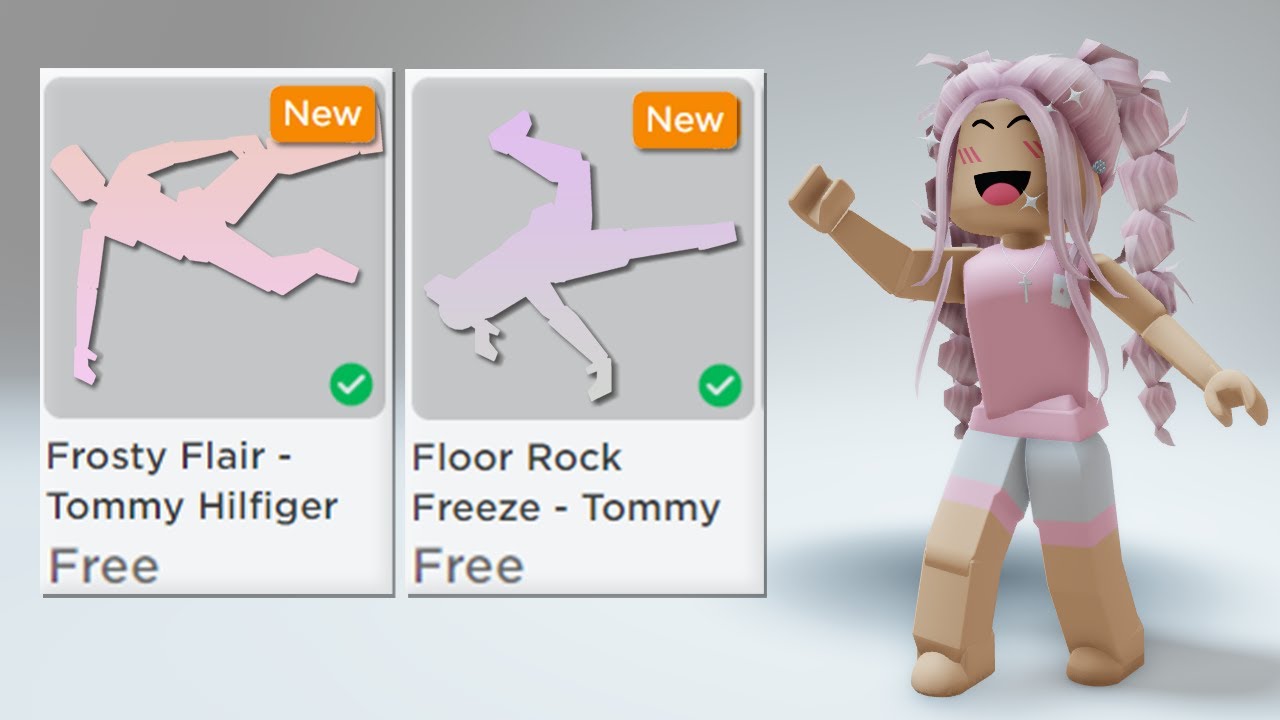 NEW! Roblox EMOTES! GET 3 FREE Emotes!!! 