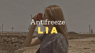 LIA of ITZY - ANTIFREEZE Lyrics [rom/eng] Original song by Baek Yerin