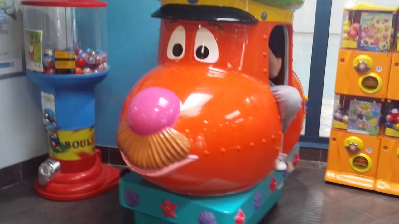 RG Mitchell Captain Nemo Kiddie Coin Ride - YouTube