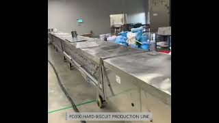 PD300 HARD BISCUIT PRODUCTION LINE HARD FINGER BISCUIT PROCESSING LINE HARD BISCUIT MAKING EQUIPMENT