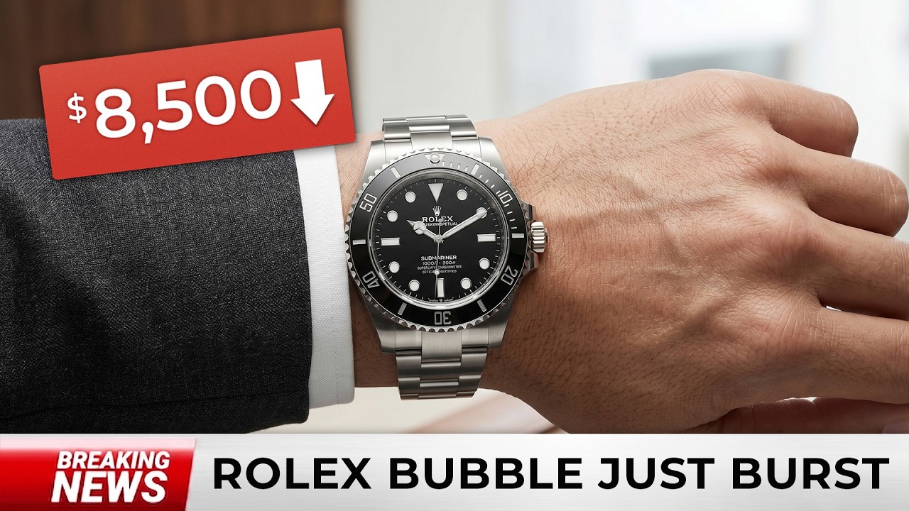 The Rolex Bubble Has Already Burst (No More Waitlist?) - YouTube - Scott Adam Lancaster