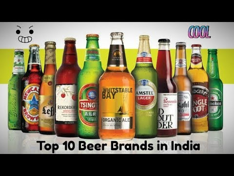 TOP 10 BEST BEER BRANDS WITH PRICE IN INDIA 2018 - YouTube