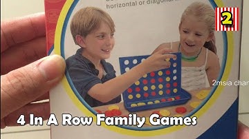 4 In A Row Family Games Ages 3+ 2 Players