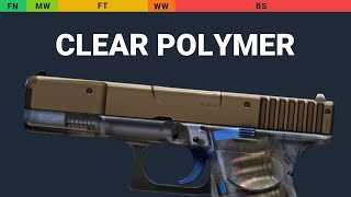 Glock-18 Clear Polymer - Skin Float And Wear Preview