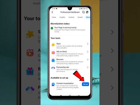 Content Monetization Setup 2025 | Facebook Page Content Monetization | Tech Frack #shorts