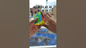 Making cross+checkerboard pattern in Rubiks cube#shorts #cube #tiktok #viral #trending#tiktok