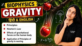 🔴BIOPHYSICS – GRAVITY | Complete Concept | Nursing | Post B.Sc Nursing