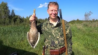 Удачная ходовая охота на утку в одиночку. Пила Fiskars!.