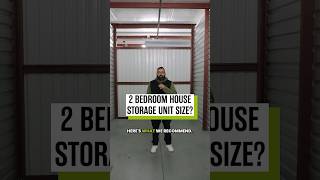 What Size Storage Unit for a 2 Bedroom House? #storageunits #moving