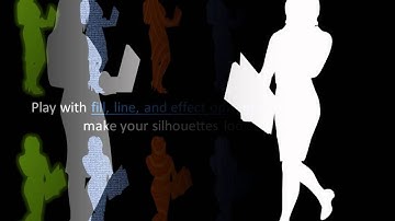 Free PowerPoint Silhouettes - Businesswoman