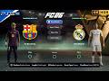 BARCELONA vs REAL MADRID 🔥 EL CLÁSICO | FC 26 PS5 4K HDR #fc26 #ps5 #viral #football #fyp #4k #fifa