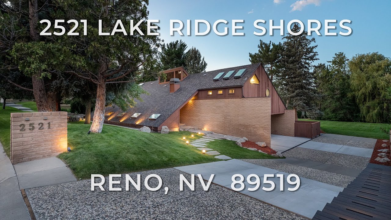 Lake Ridge Shore Reno Architectural Masterpiece in Lake Ridge Shores | Reno Luxury Home Tour ...