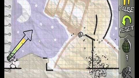 Fragger Stick Man Level 30 - Solution Walkthrough