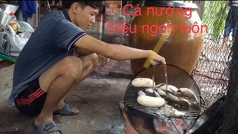 Bắt cá rô phi về nướng siêu ngon / ẩm thực / can bảnh official