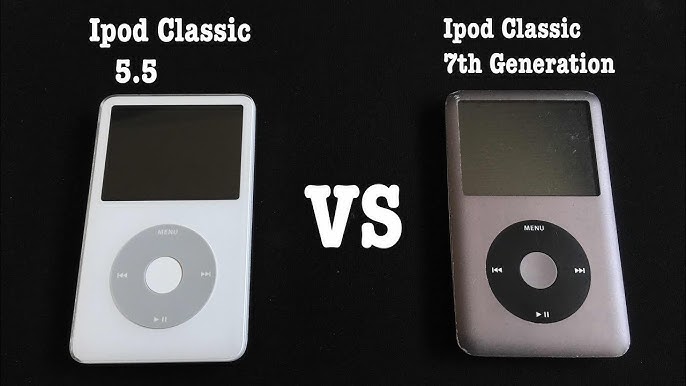 iPod 5.5 (video) vs. iPod 7 (classic): Sound, utility, and a lot
