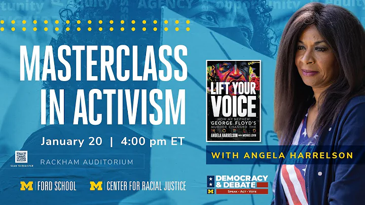 Masterclass in Activism with Angela Harrelson