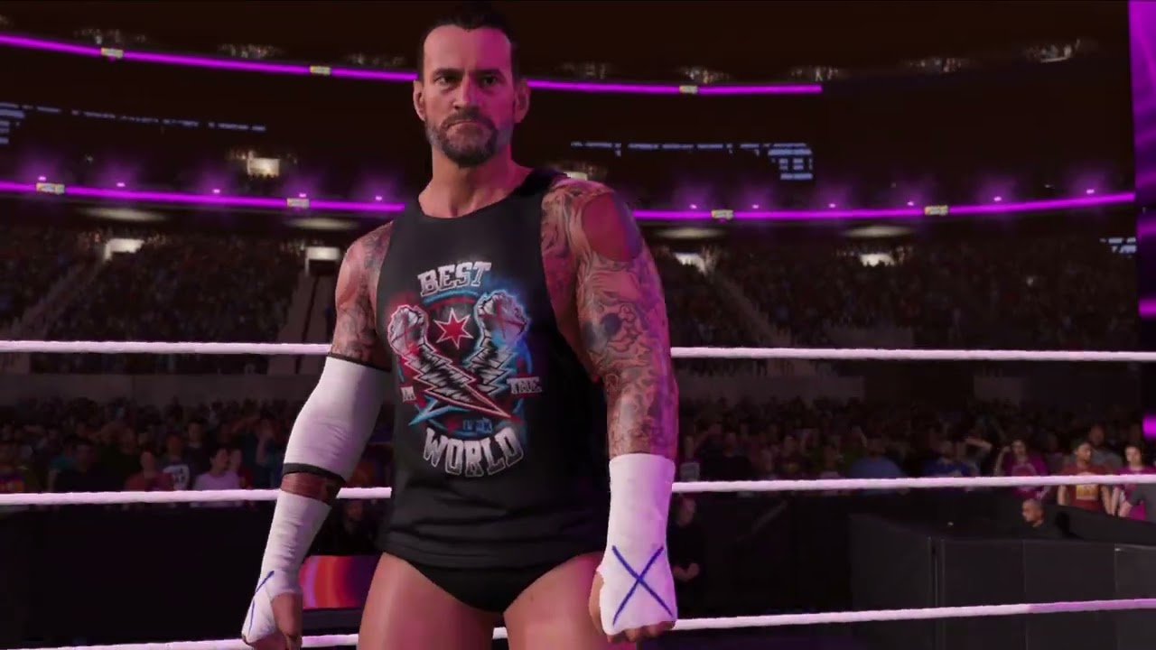 WWE 2K25 - Custom CM Punk, PunkLife GFX Showcase
