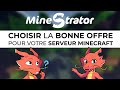 Quelle est loffre la plus adapte  votre serveur minecraft 