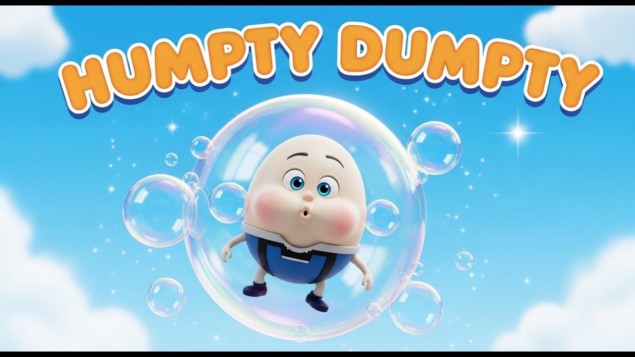 Хампти Дампти: Великая осень. Классическая детская песенка. Детские песни и песенки для малышей.