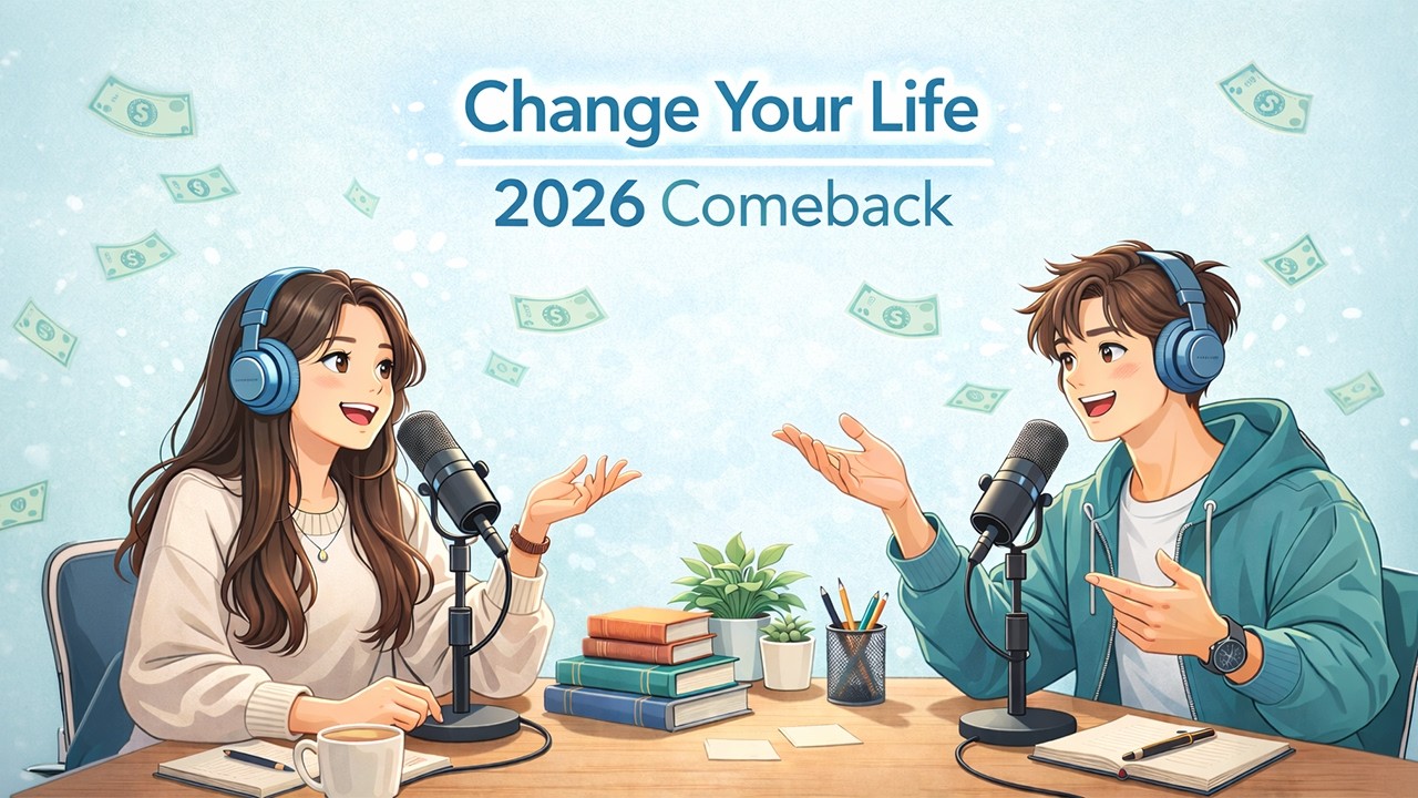 Easy English Conversation Podcast | Change Your Life in 2026 | A1 English Conversation