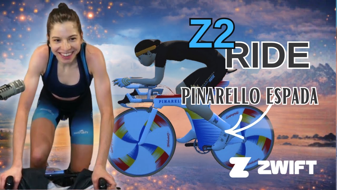 5hr 200km Z2 steady on Pinarello Espada - Zwift - YouTube