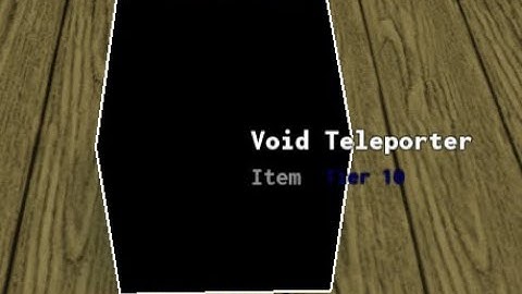 Cube Combination Ultimate Void Teleporter.