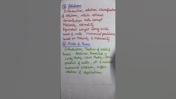 #Chemistry ECET Syllabus#AP&TS #shorts#video#ECET2023#diploma#Unitwise