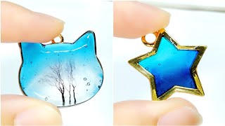 【レジン講座】美しいグラデーションを作る2通りの方法【Resin art】