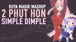 Simple Dimple x 2 Phut Hon TikTok Dance Mashup (simple dimple pop it) [TikTok Song] Resimi