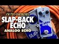 Electroharmonix slapback echo analog delay reissue  ehx demo by tom burda