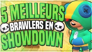 Les 5 MEILLEURS BRAWLERS en SURVIVANT SOLO (GUIDE) - BRAWL STARS FR