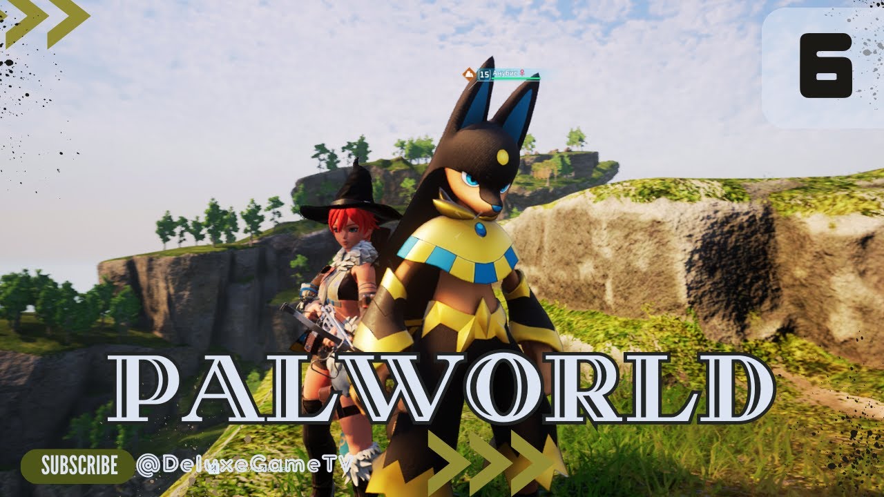 С Анубисом на пару исследуем мир 🐣 Palworld [PC 2024] #6