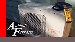 Ductless Fujitsu Mini Split Heat Pump Running in -12F in St Paul MN