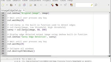 Image processing Using Python 4 Image Edge Detection