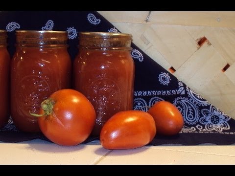 How to Can Tomato Soup ~ Canning Tomato Soup