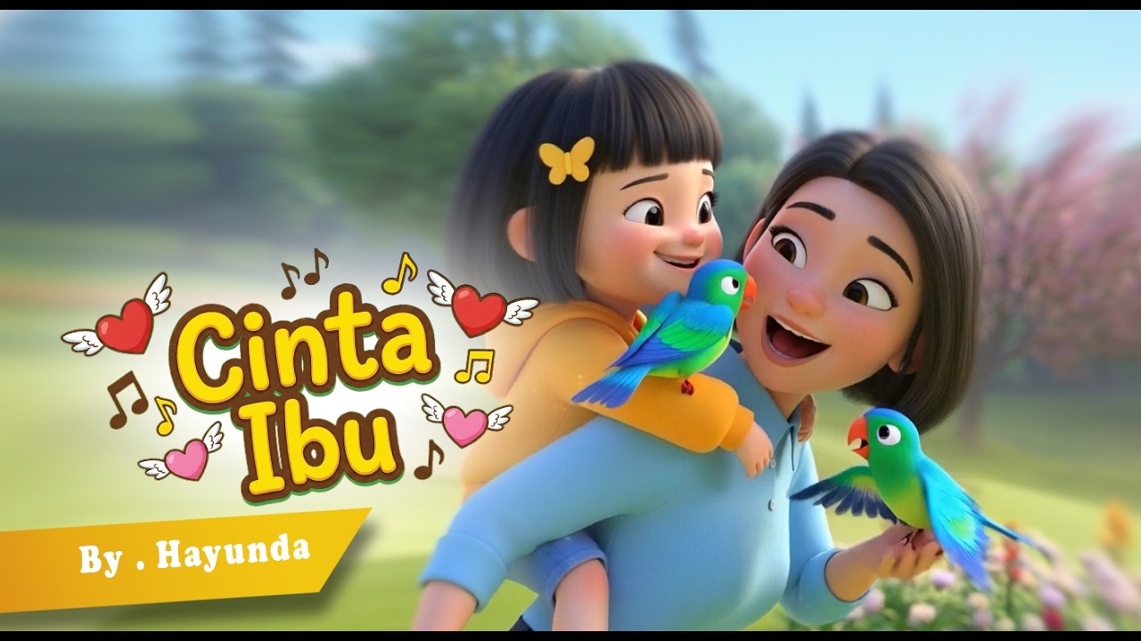 Cinta ibu | Lagu anak Indonesia | Hayunda bernyanyi | nursery rhymes ...