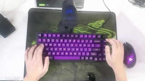 GMMK Pro Sound Test (Stock Boba U4Ts, SA Keycaps)