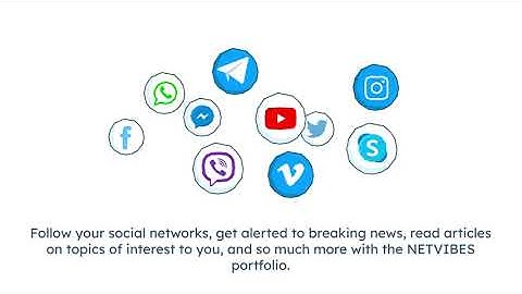 Netvibes in 60 seconds