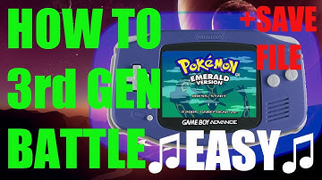 Simplest VBA Link Hamachi 3rd Gen Pokemon Emerald Guide +All in One 3rd Gen Player Pack w/ SAVE FILE